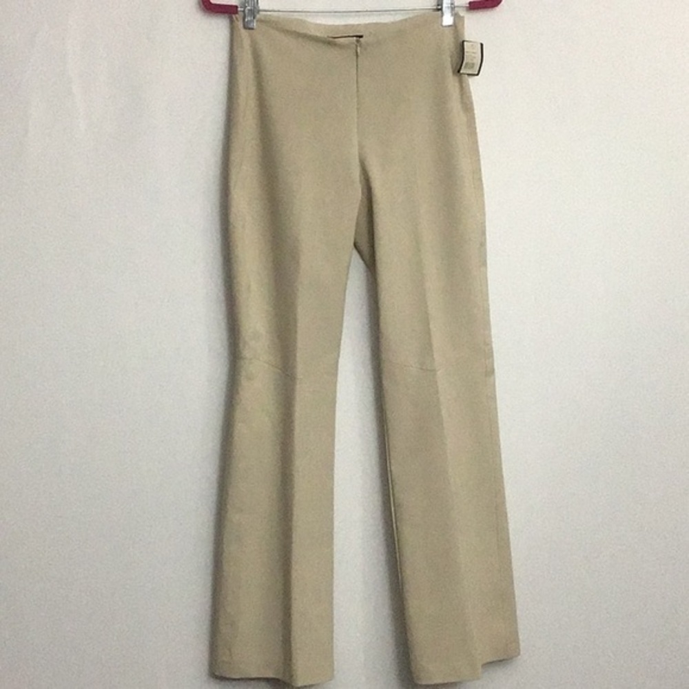 NWT Friponne Paris Ivory Flare Leg Pants Size 40